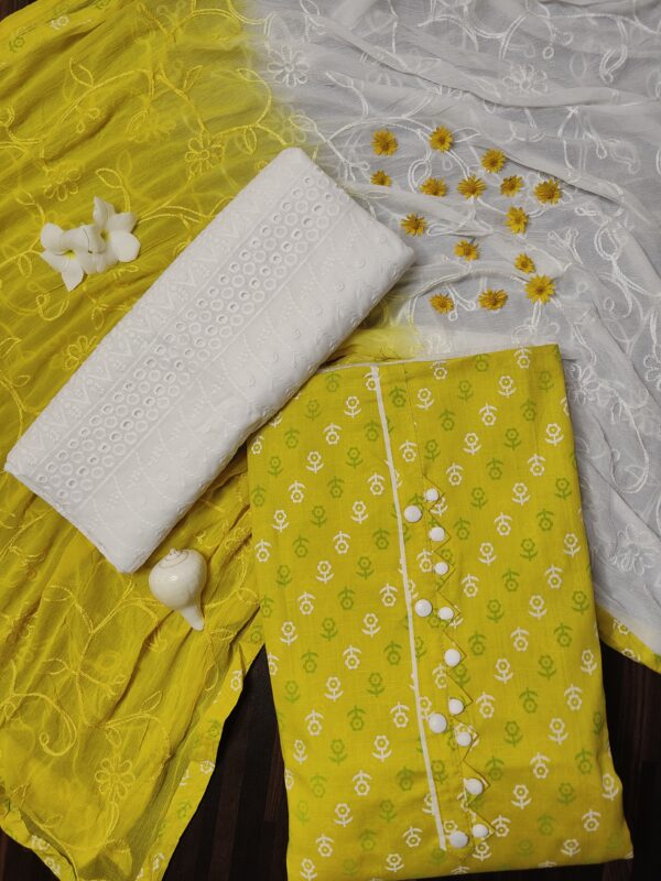Suit Yellow/White PNDM389000YLCN - Image 4