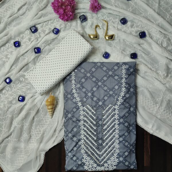 Suit Grey White PNDM401100GRCN - Image 5