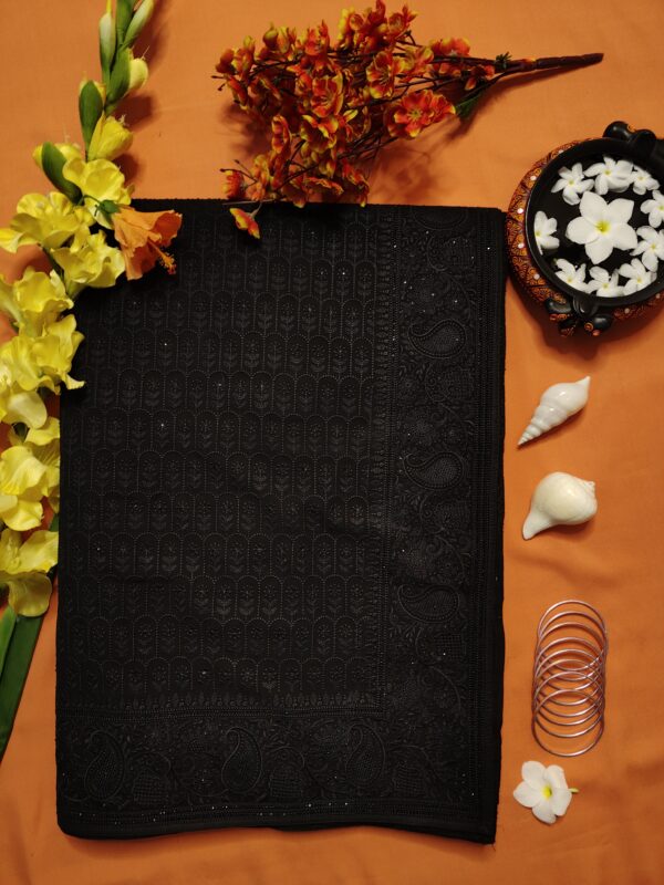 Saree Black PNSR785300BKGR