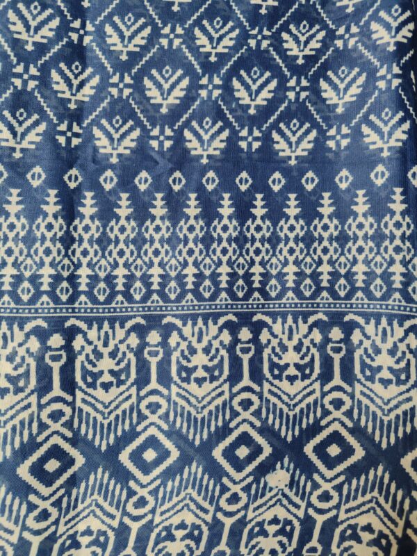Suit (Batik Cotton) Teal Blue PNDM504000BLSN - Image 4