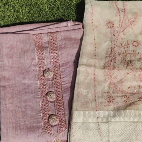 South Cotton Suit Pastel Pink PNDM900200PKCN