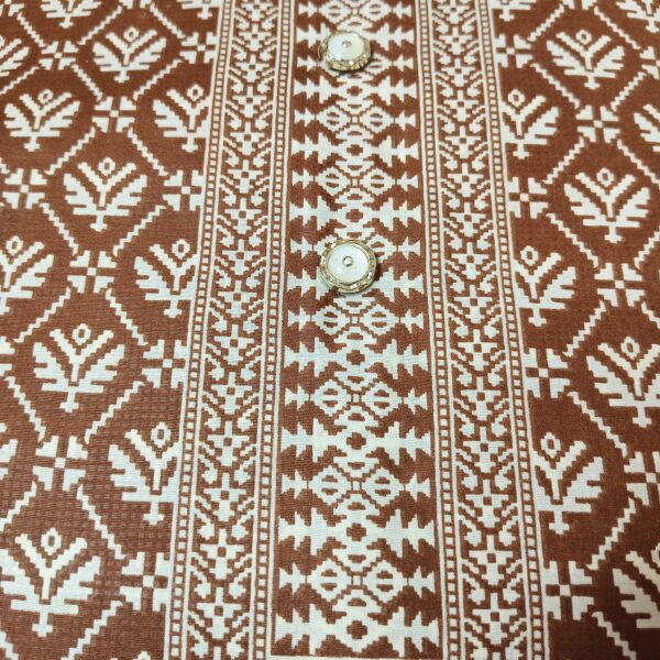 Suit (Batik Print) Mustard PNDM504000YLSN - Image 4