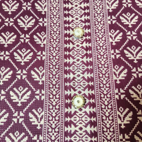 Suit (Batik Print) Wine PNDM504000WNSN - Image 4