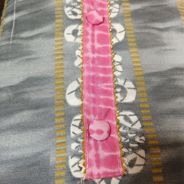 Suit (Cotton Batik) Pink Grey PNDM505000PKSN - Image 5