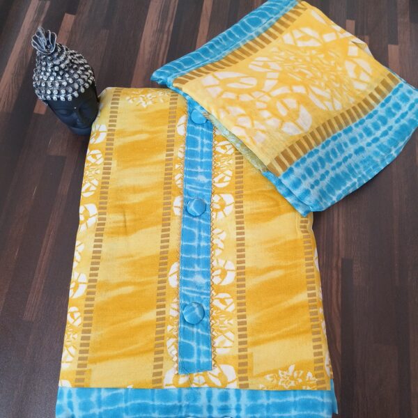 Suit (Cotton Batik) Yellow Blue PNDM505000YLSN