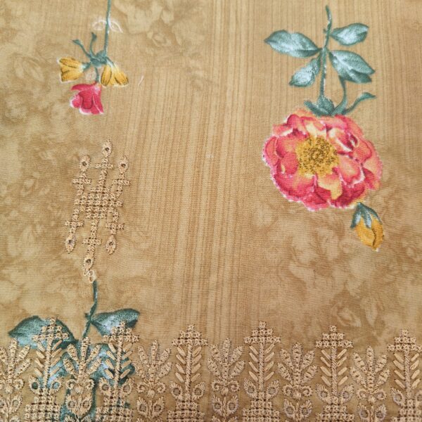 Suit (Printed Cotton) Mustard PNDM105000YLLN - Image 4