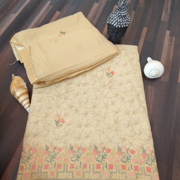 Suit (Printed Cotton) Beige PNDM357000BRCN - Image 2