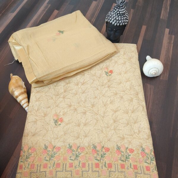 Suit (Printed Cotton) Beige PNDM357000BRCN