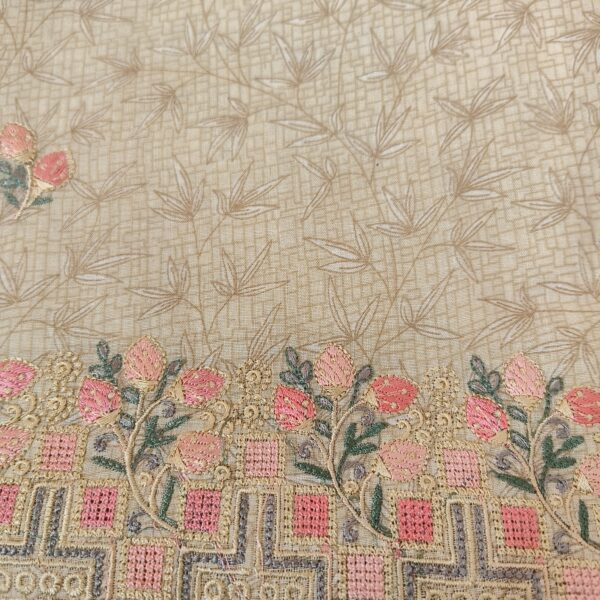 Suit (Printed Cotton) Beige PNDM357000BRCN - Image 4