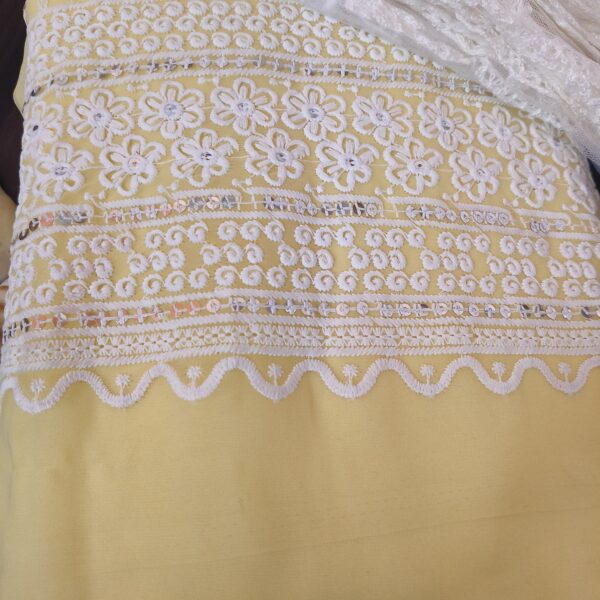 Suit (Georgette Chikankari) Lemon PNDM505000YLGR