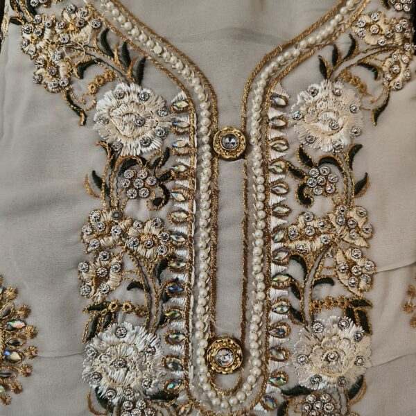 Suit (Georgette fancy) Grey  PNDM507000GYGR - Image 5
