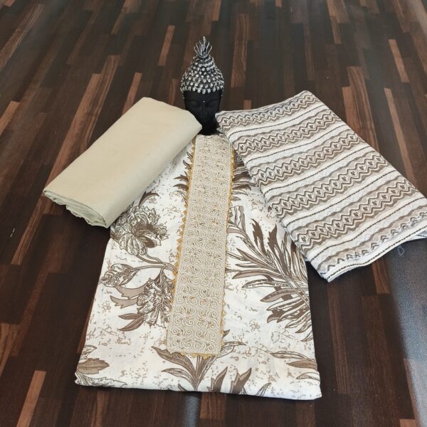Suit White Brown PNDM338000WHCN - Image 2