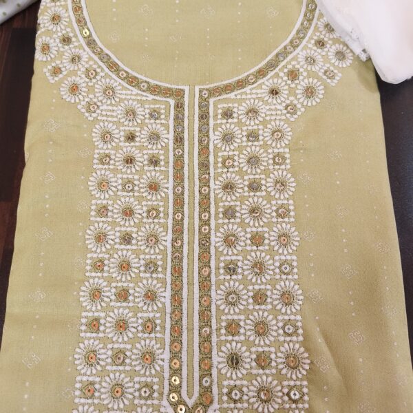 Suit Pastel Yellow white PNDM401100YLCN - Image 4
