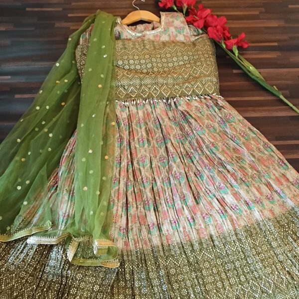 Lehenga Mehendi PMLH533700LGSN - Image 5