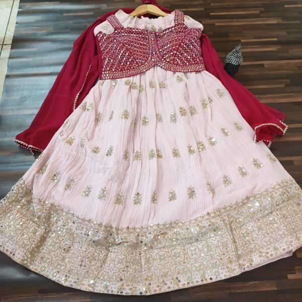 Lehenga Pink PMLH356400PKGR - Image 2