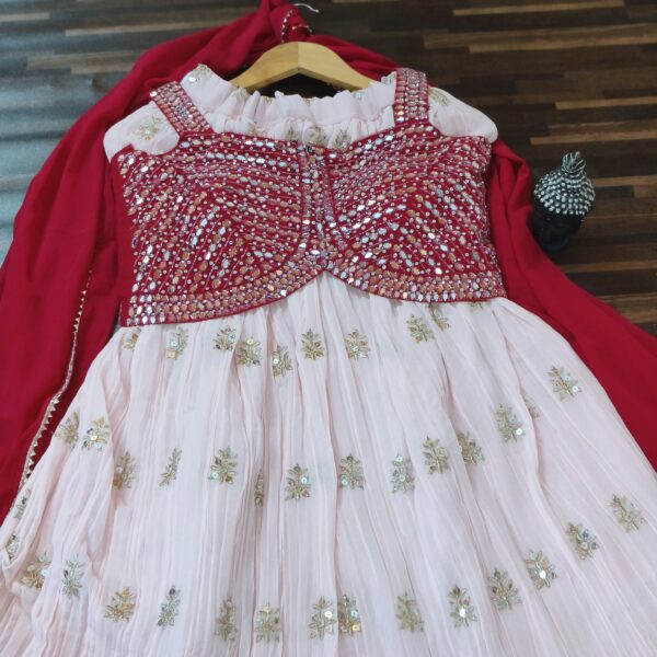 Lehenga Pink PMLH356400PKGR - Image 5