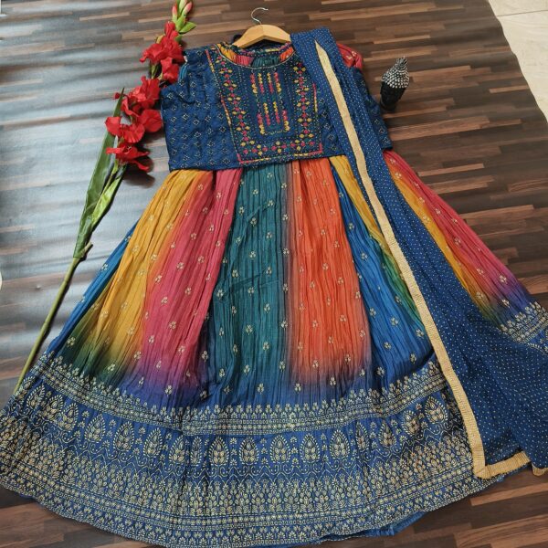 Lehenga Teal Blue PLLH351300BLSN - Image 2