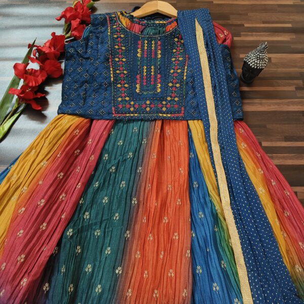 Lehenga Teal Blue PLLH351300BLSN - Image 5