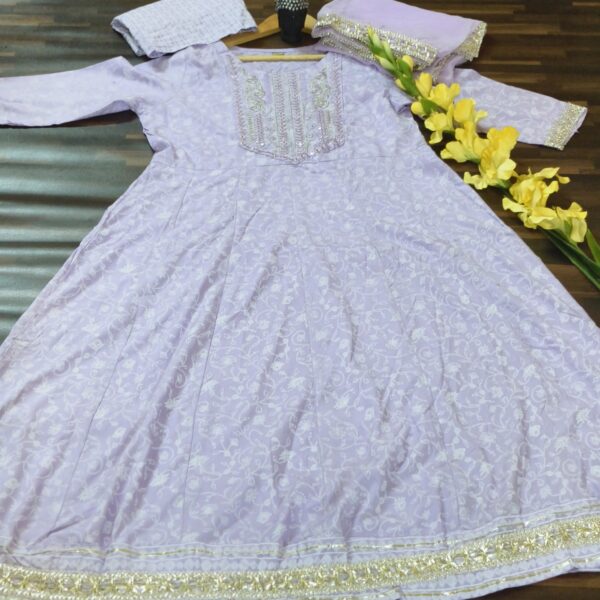 Anarkali Suit Lavender PLSS432200PRCN