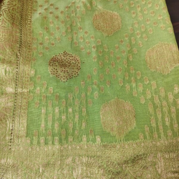 Saree Pista Green PNSR758100LGWB - Image 6