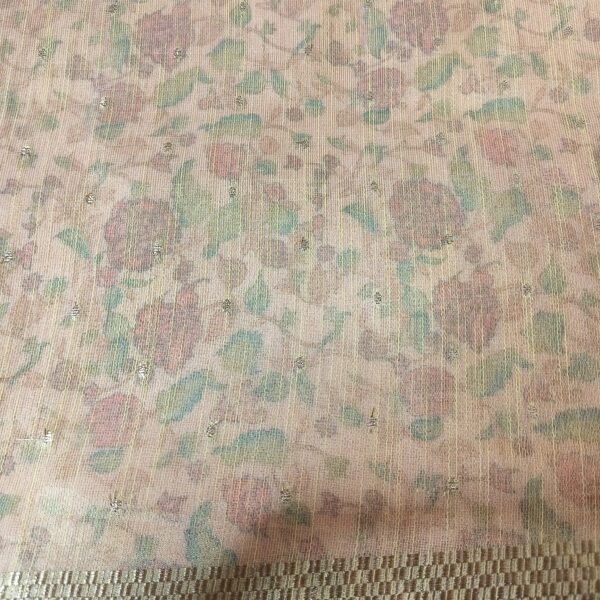 Saree (Kolkata Cotton) Golden PNSR757200GDWB - Image 8