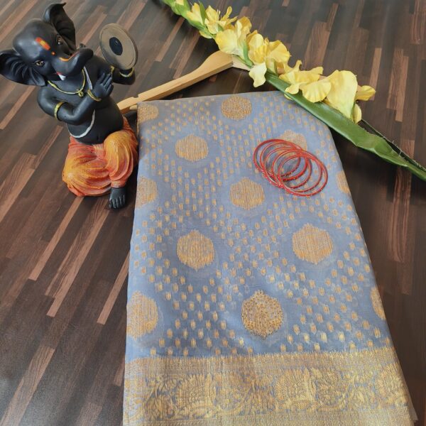 Saree Grey PNSR758100GYWB - Image 5