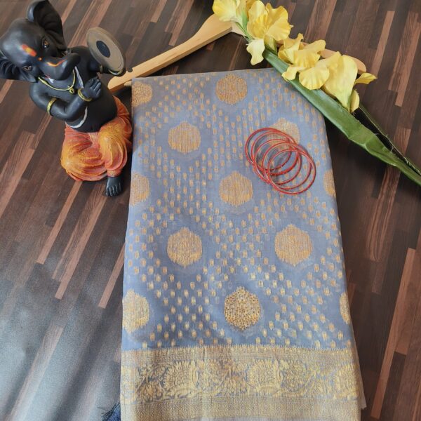 Saree Grey PNSR758100GYWB - Image 4