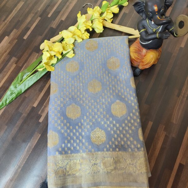 Saree Grey PNSR758100GYWB - Image 3