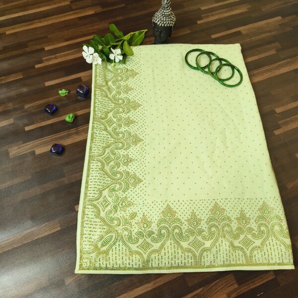 Saree Pista Green PNSR909200LGGR
