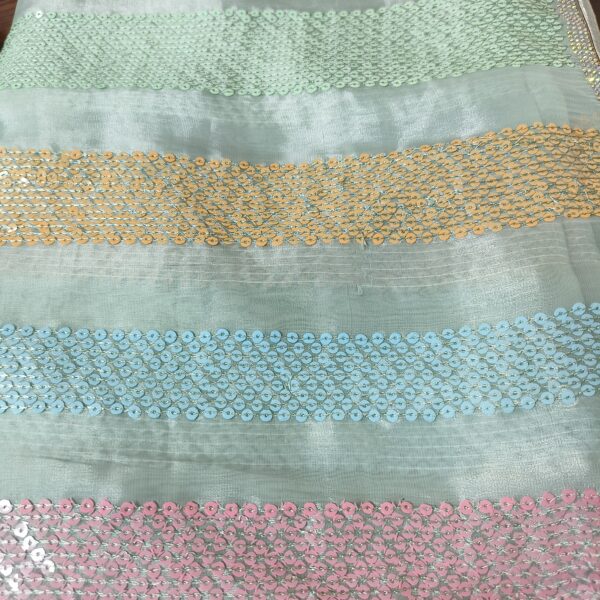 Saree Pastel Green PNSR050400LGSH - Image 4
